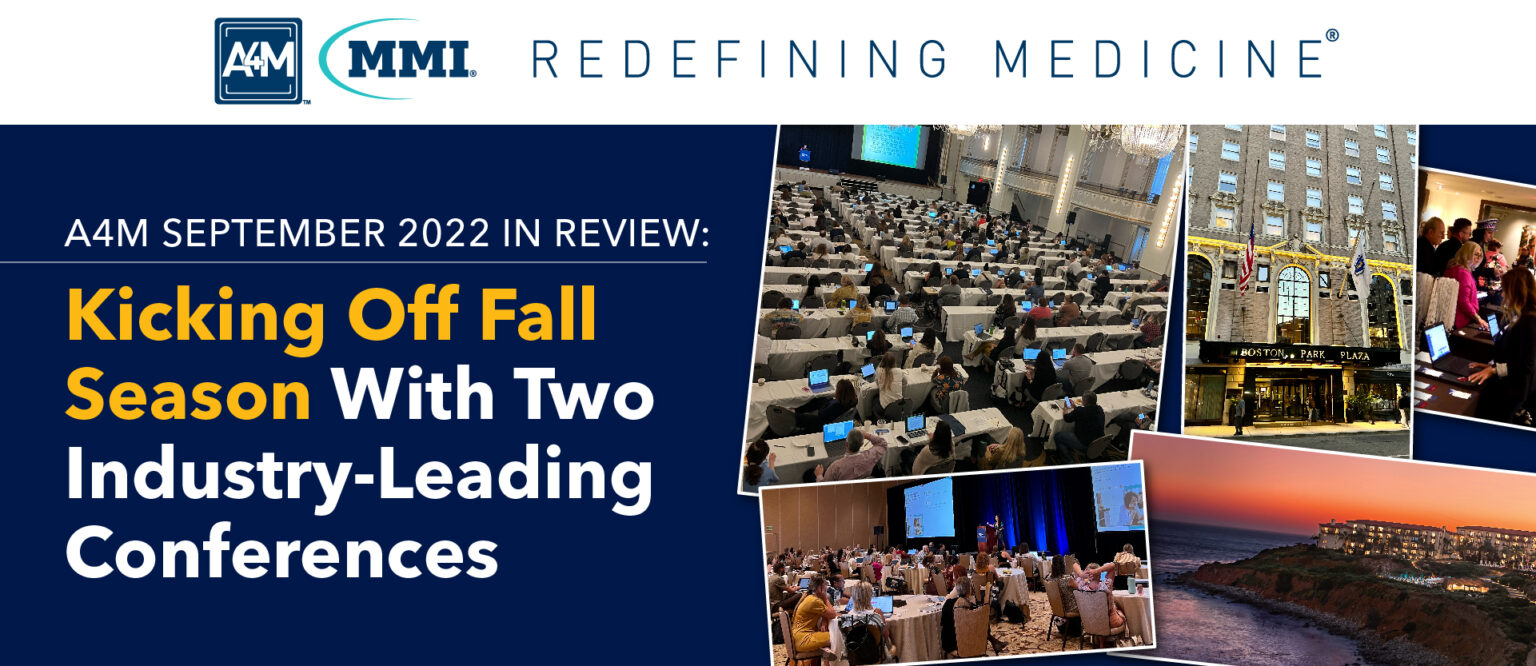 A4M September 2022 In Review Kicking Off Fall Season With Two Industry